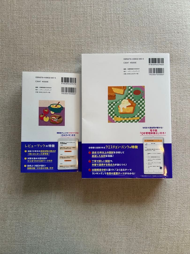 【新品・未使用】管理栄養士 2026クエスチョンバンクとレビューブック セット