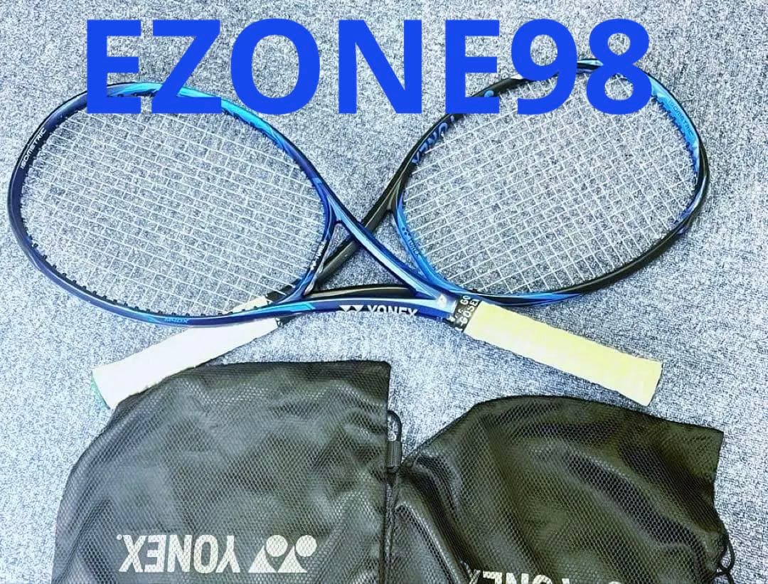 YONEX EZONE98 　【中古】　2本セット　2020年製　ケース付き