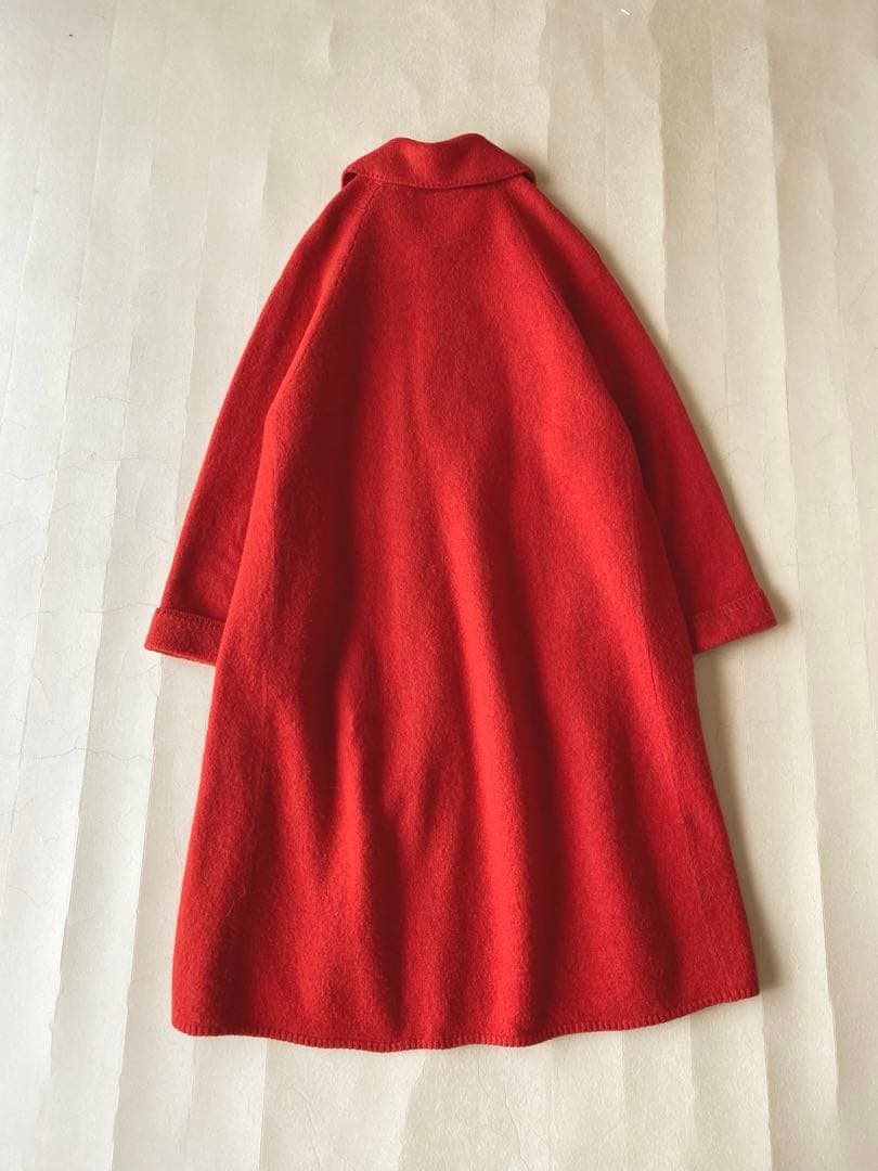 フォーティファイブアール 45R ウールアルパカロング丈コート