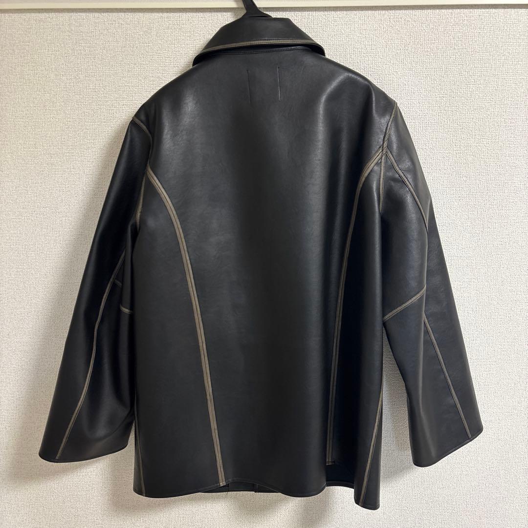 【新品】searoomlynn Vintage ECOレザーシャツジャケット