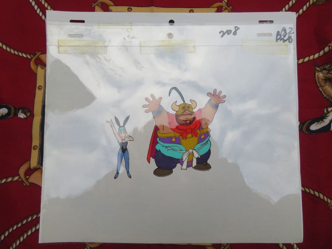 m*n様 ドラゴンボールセル画ブルマ牛魔王