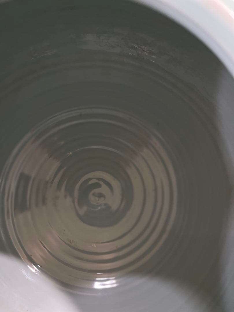 砥部焼　青磁　花瓶　壺