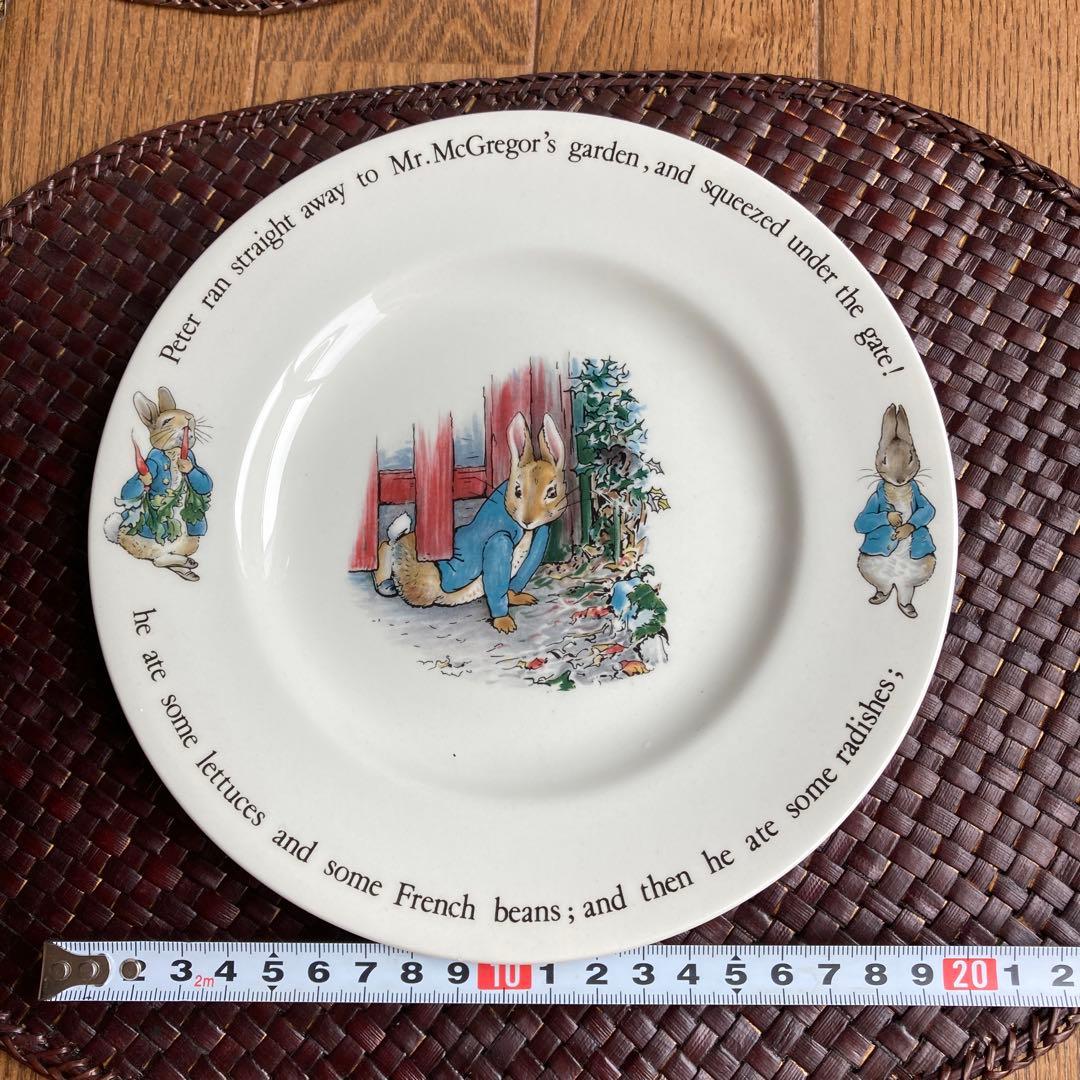 値下げ！ウェッジウッド ピーターラビット旧刻印 12点まとめ売り