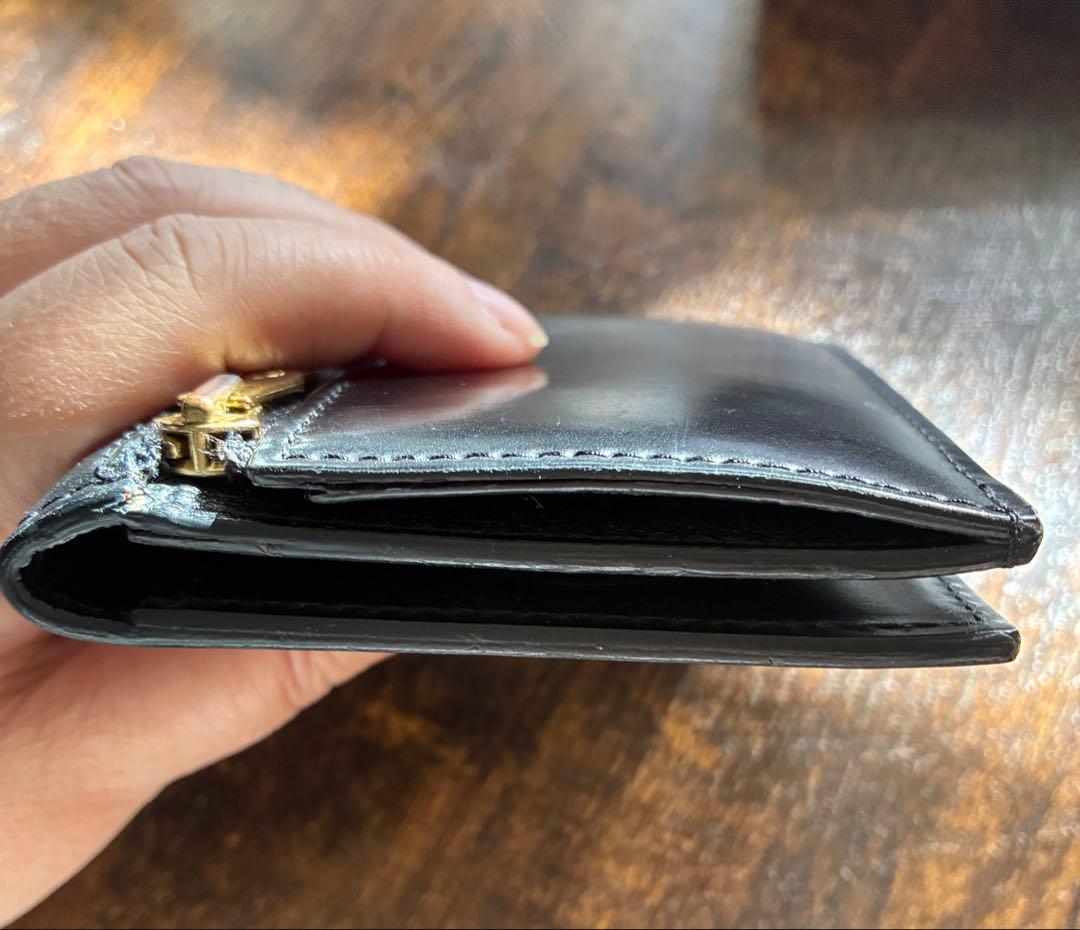 【別注】L'arcobaleno / コードバン スマート カードウォレット