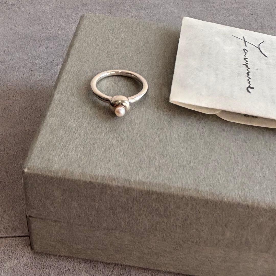 専用　fauvirameコーヒーチェリー　リング silver 11号