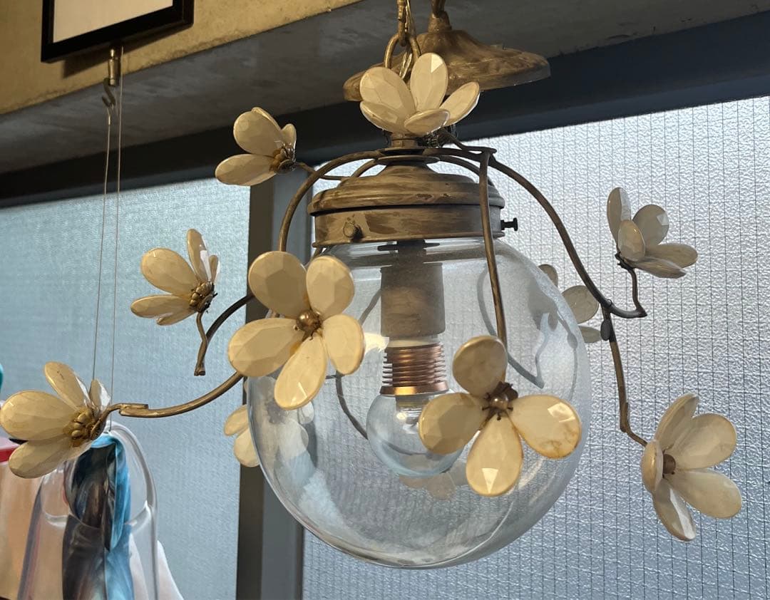 Globe Branches フラワーシャンデリア