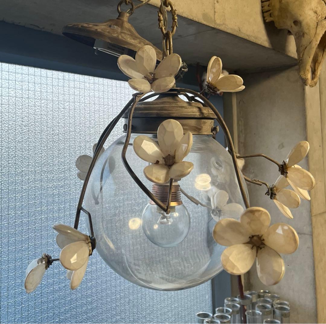 Globe Branches フラワーシャンデリア