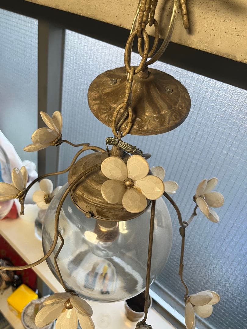 Globe Branches フラワーシャンデリア