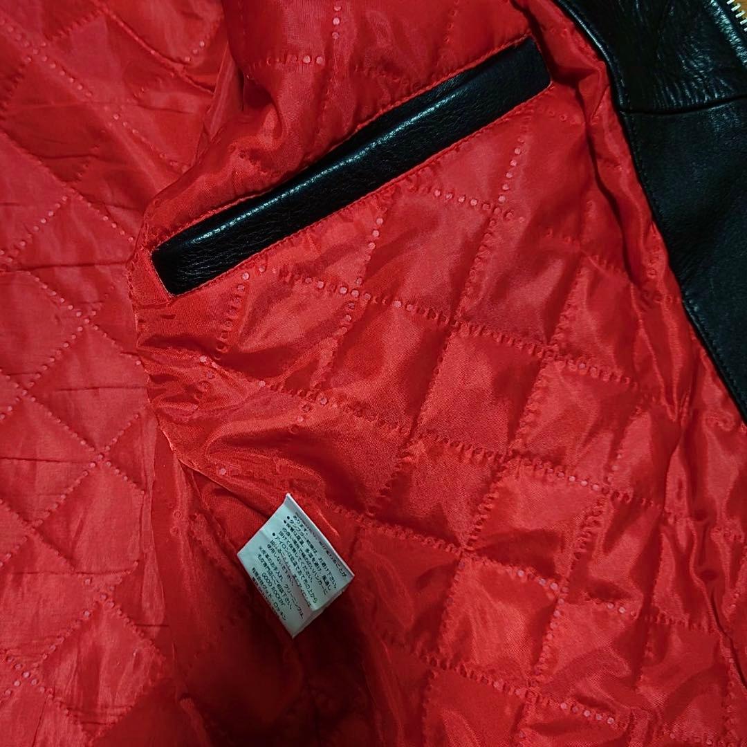 【本日17時迄限定超特価】 グッドロッキン ダイヤカットカウレザージャケット L