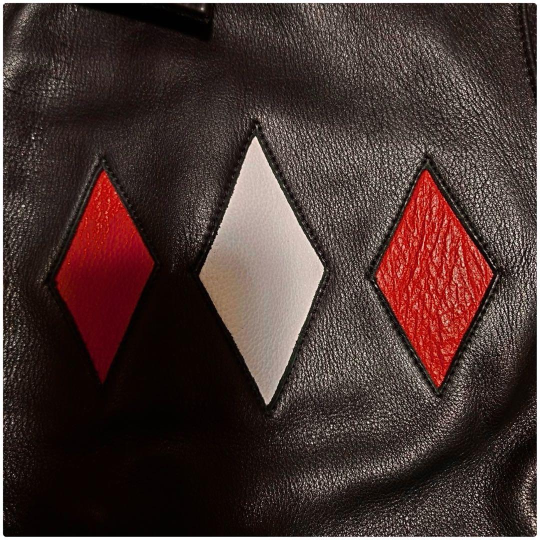 【本日17時迄限定超特価】 グッドロッキン ダイヤカットカウレザージャケット L