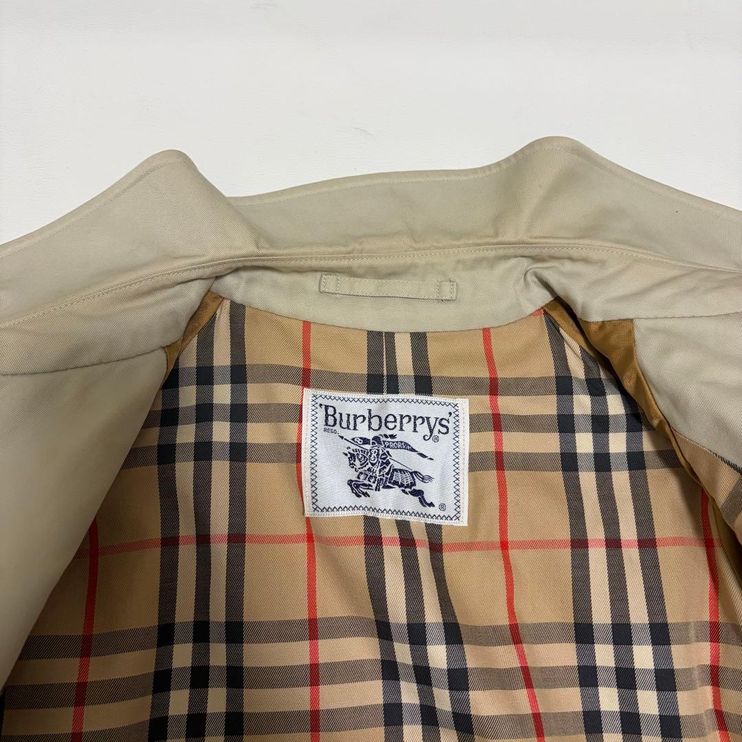 Burberry バーバリー ベージュ トレンチコート ステンカラー チェック