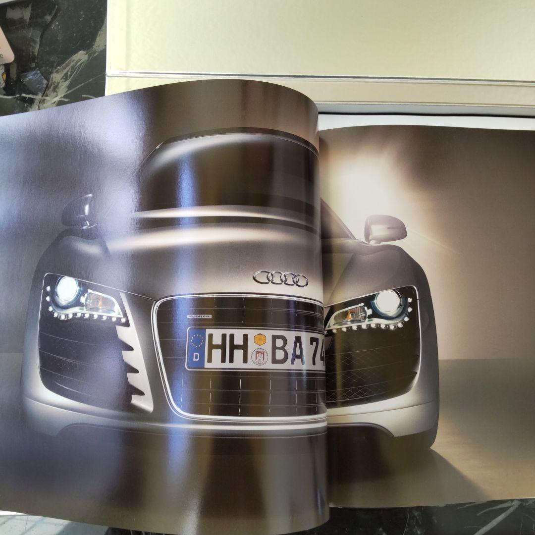 美品2007年4月、Audi R8 カタログ71ページ+DVD