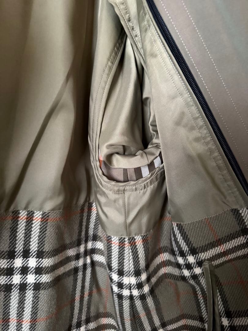 Burberry ステンカラーコート 玉虫 美品