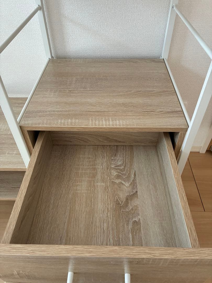 LOWYA（ロウヤ） ハンガーラック ホワイトオーク