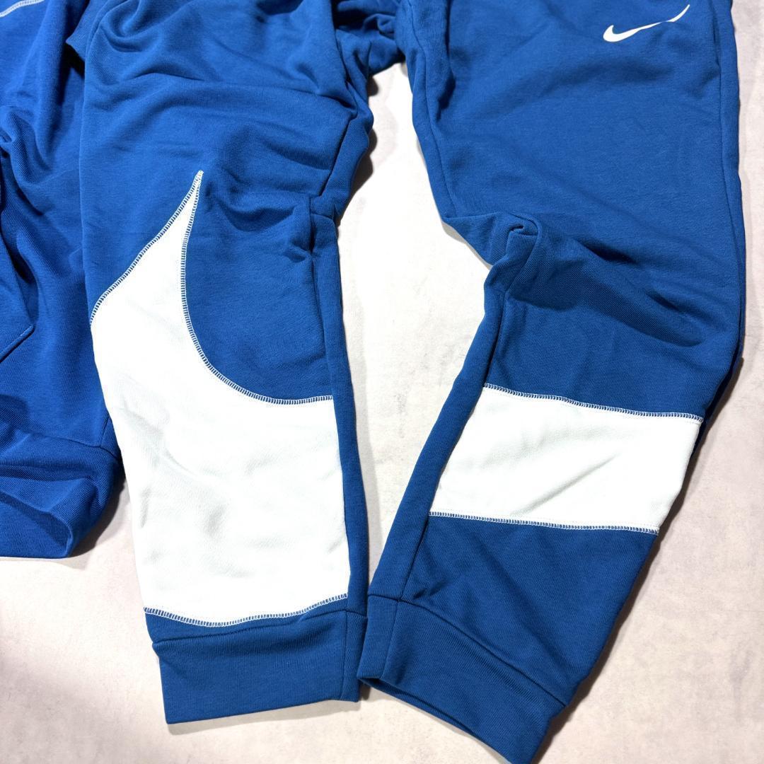 新品 Lsize ナイキ 上下セットアップ パーカー ジョガーパンツ 青