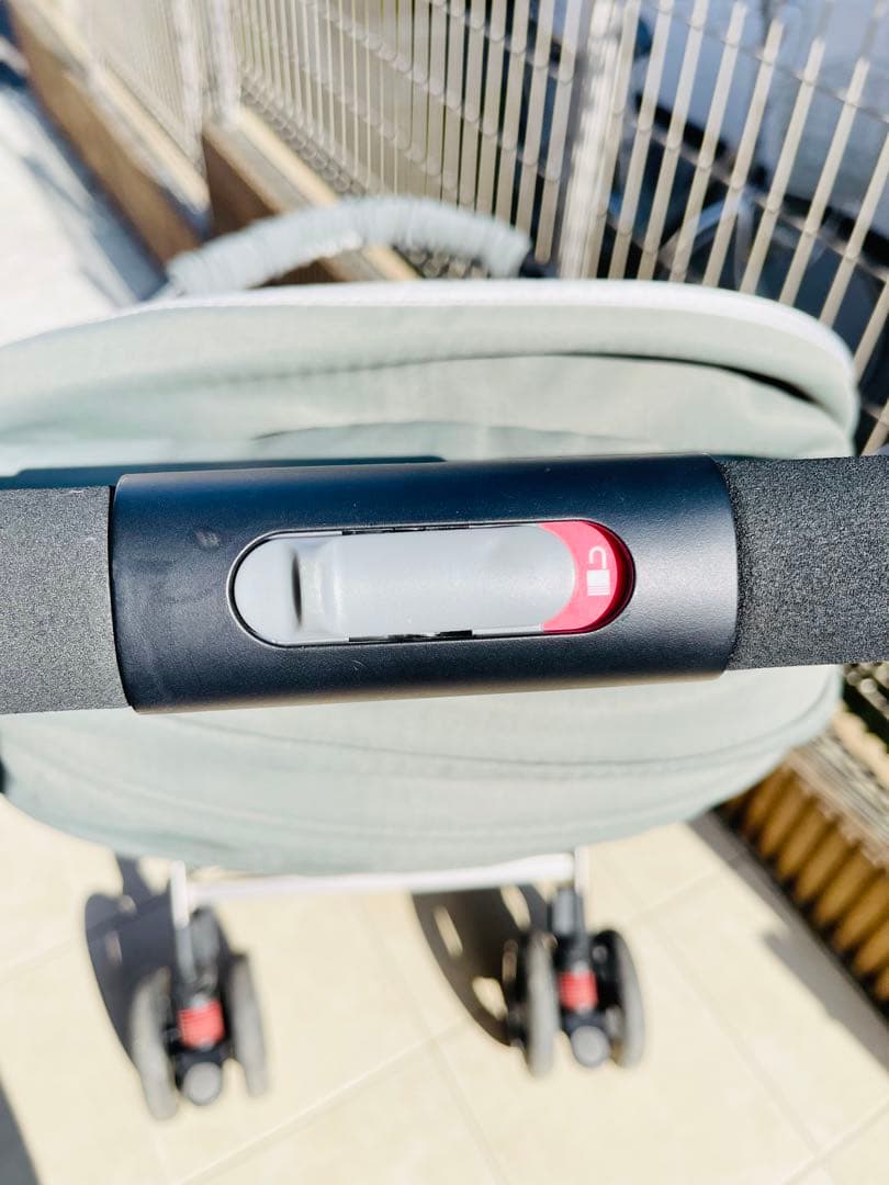 Aprica ベビーカー グレー ほぼ未使用