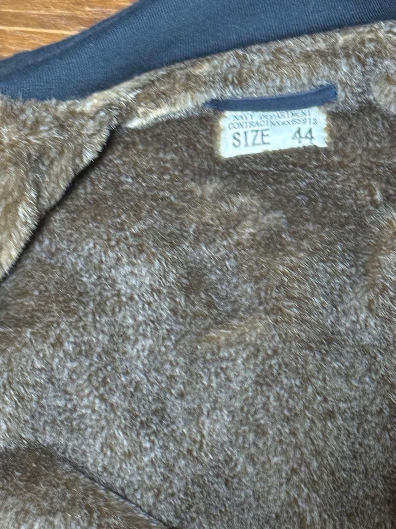 WAIPER.inc フライトジャケット　ネイビー　44