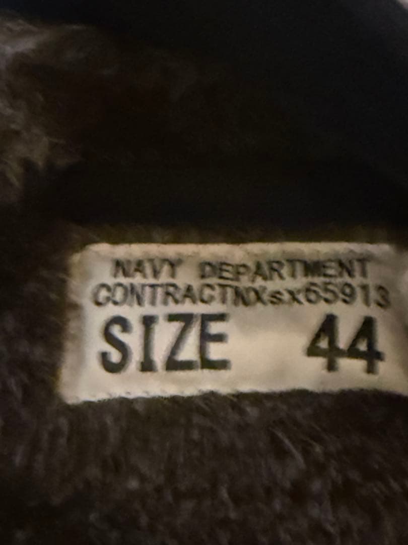 WAIPER.inc フライトジャケット　ネイビー　44