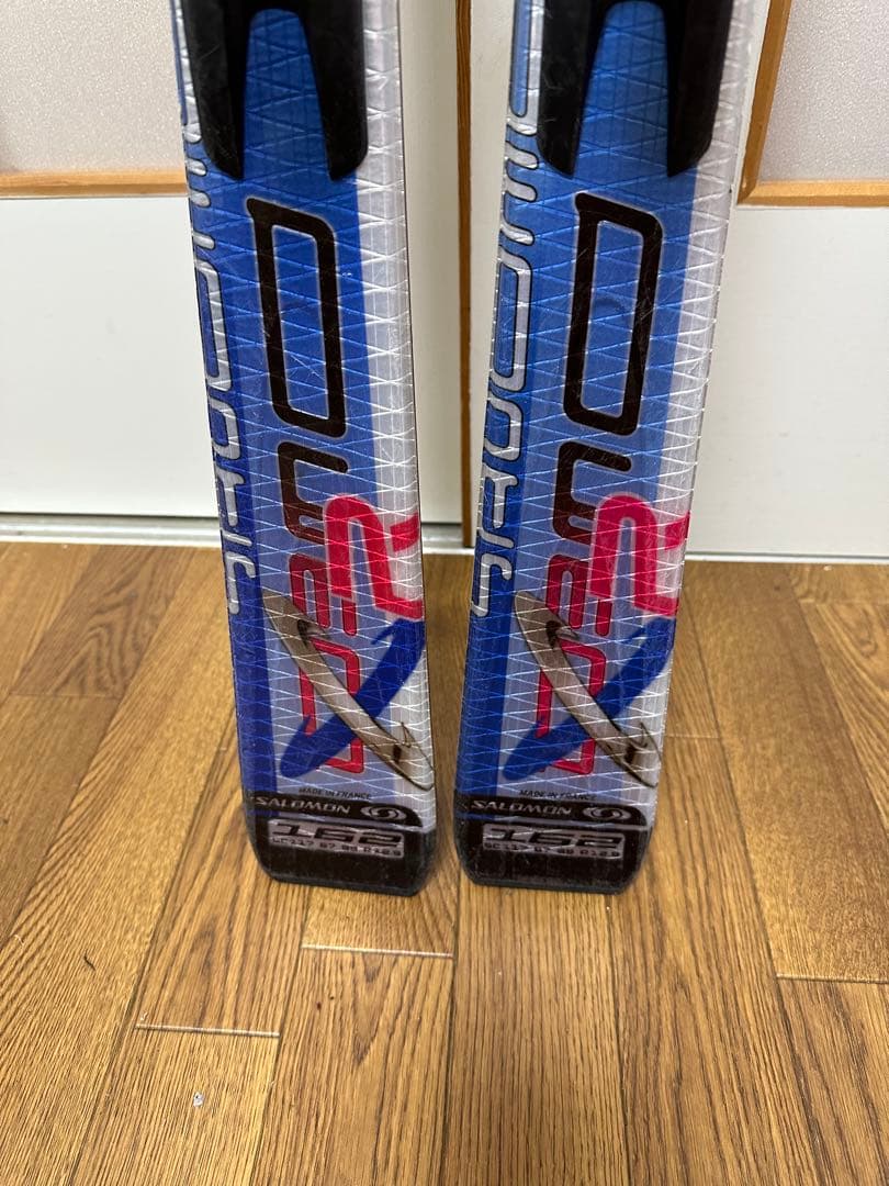 3セットSALOMON スキー板 162 cm、ブーツ27.5 ストック付