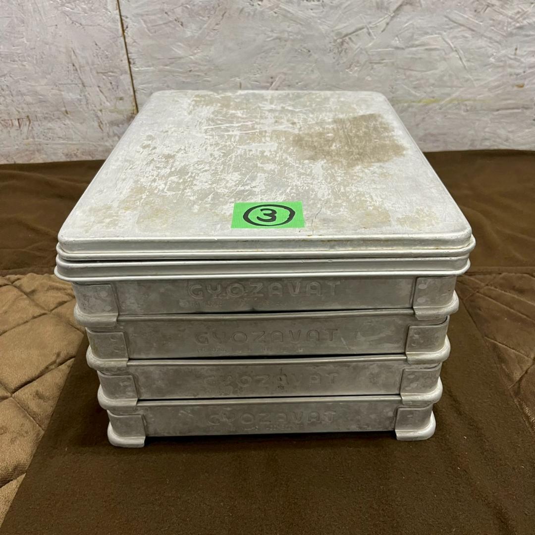 GYOZAVAT ギョーザバット バット4枚 フタ2枚 セット ③ A1372