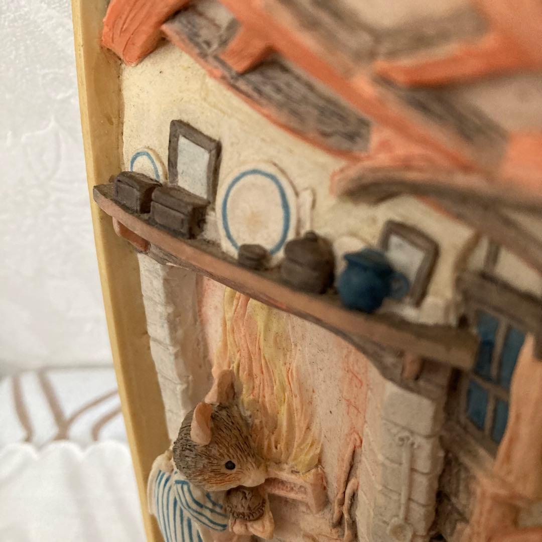 2/8 ブランブリーヘッジ 立体 壁掛け　のばらの村のものがたり　ジルバークレム