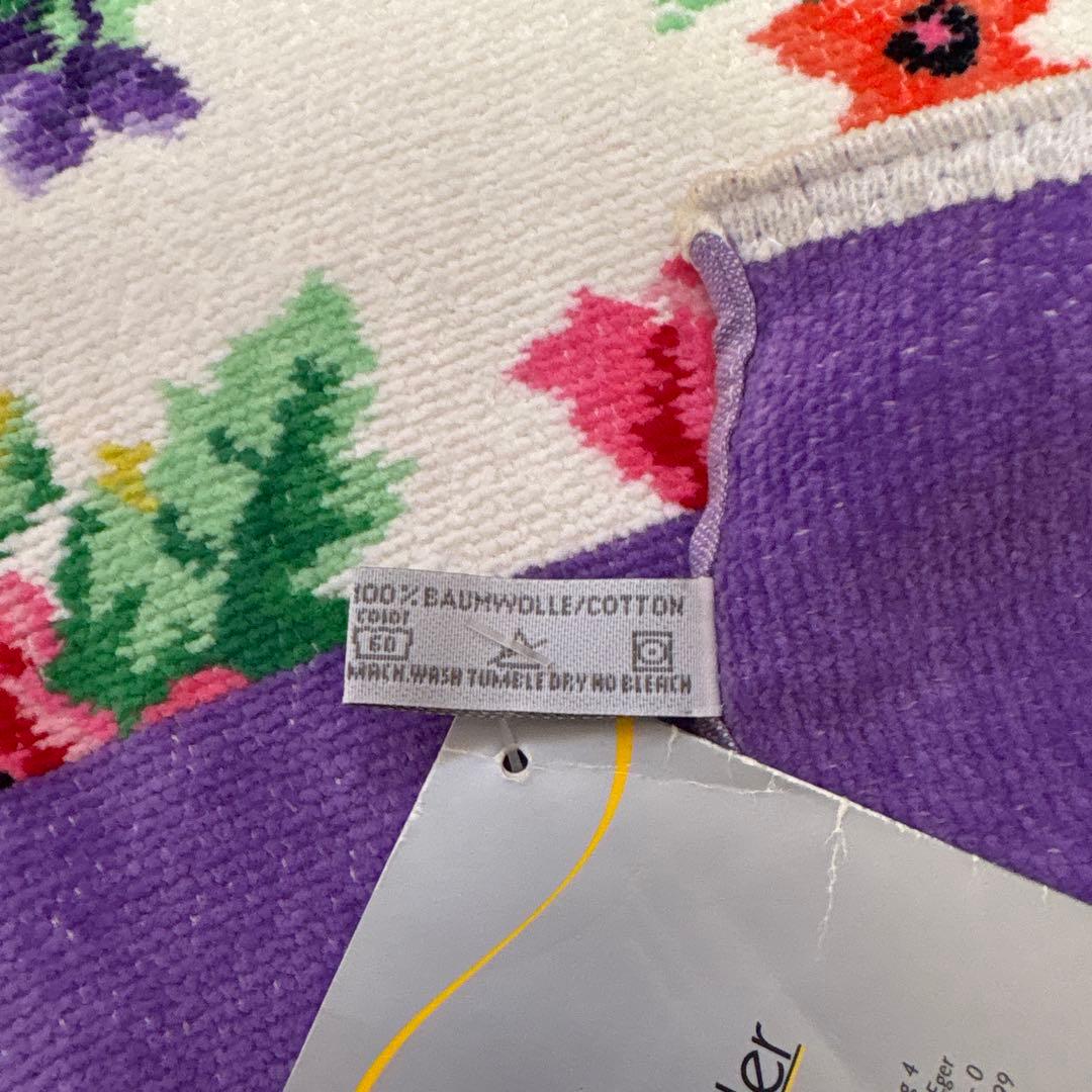 美品タグ付き　FEILER フェイラー　大判バスタオル　花柄