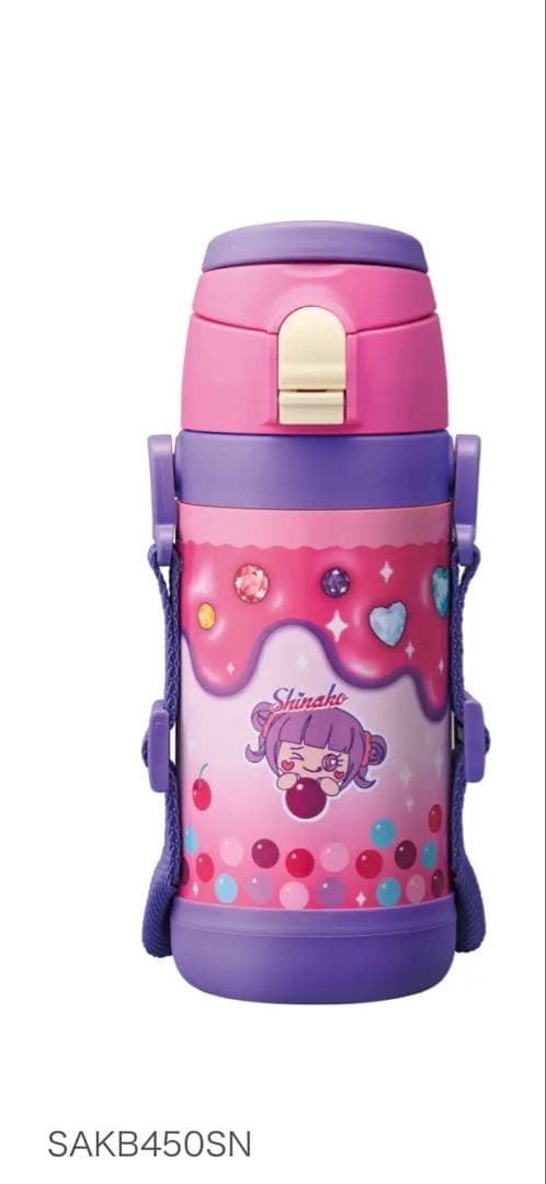 Y*e様 最安値　しなこちゃん水筒 キッズボトル450ml 品薄シャカシャカスイ