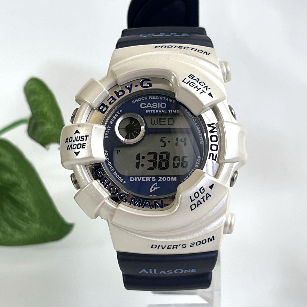 ベビージー　腕時計　フロッグマン　イルクジ　ダイバー　デジタル　BGW-100K