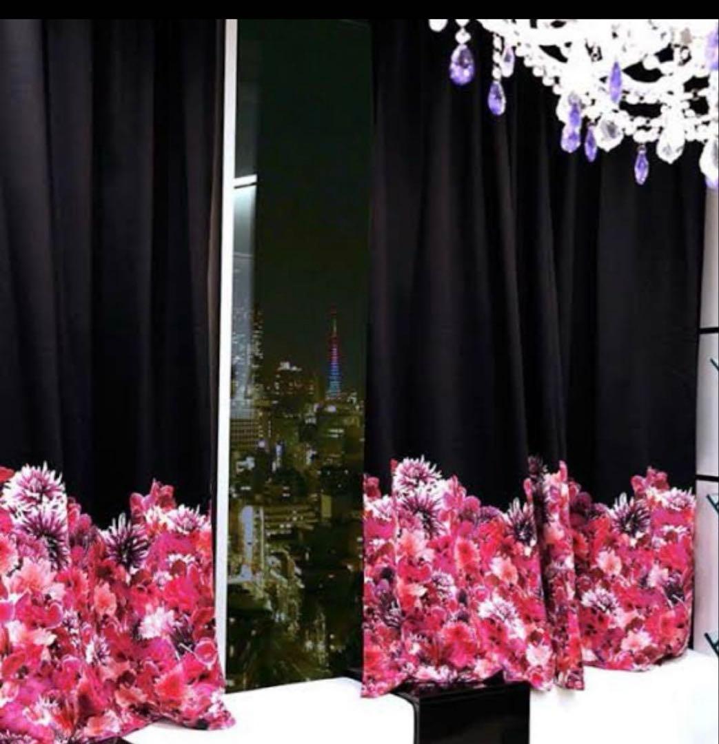 Rady 花柄カーテンセット リゾフラ カーテン