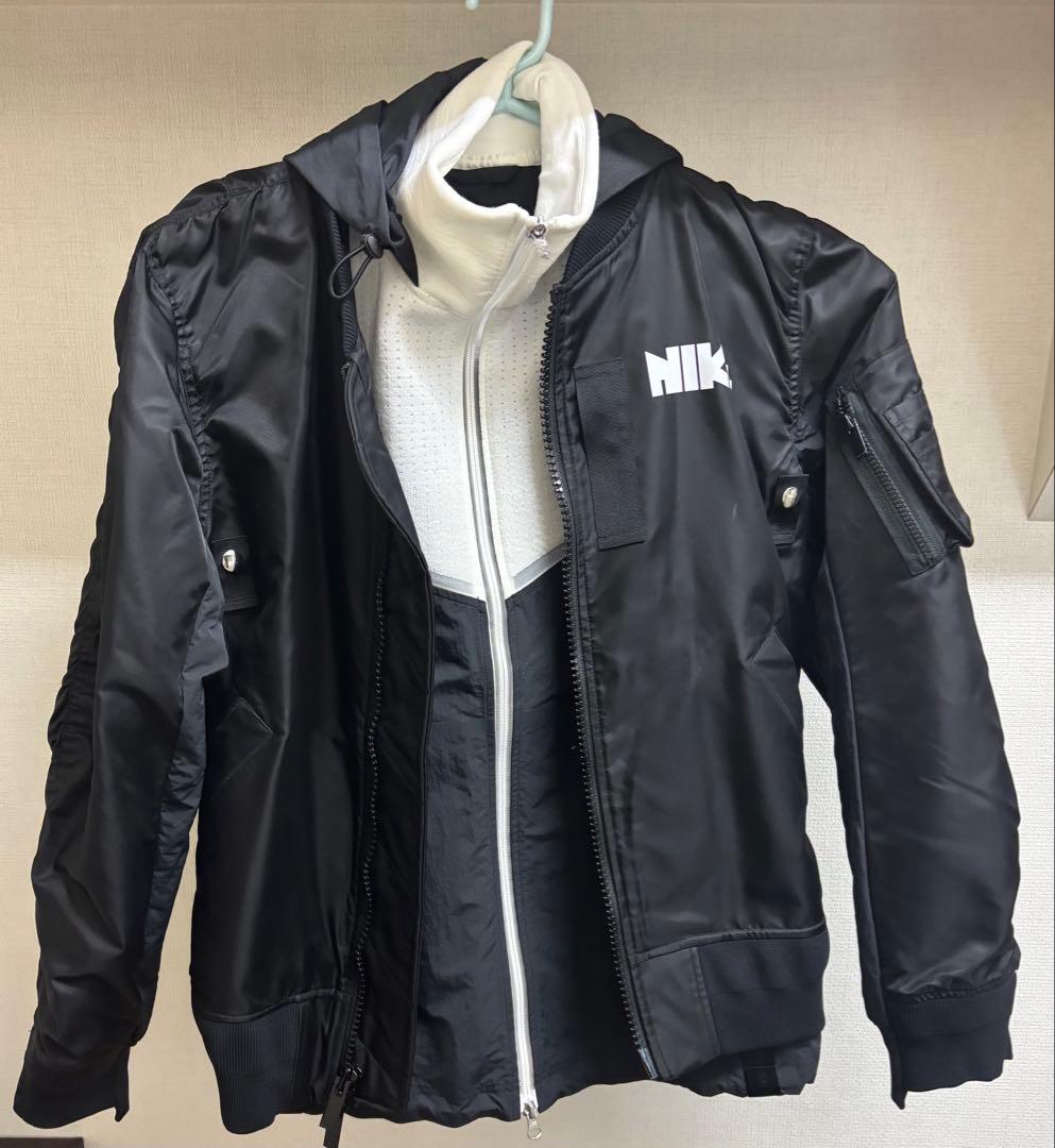 たた sacai nike ボンバージャケット