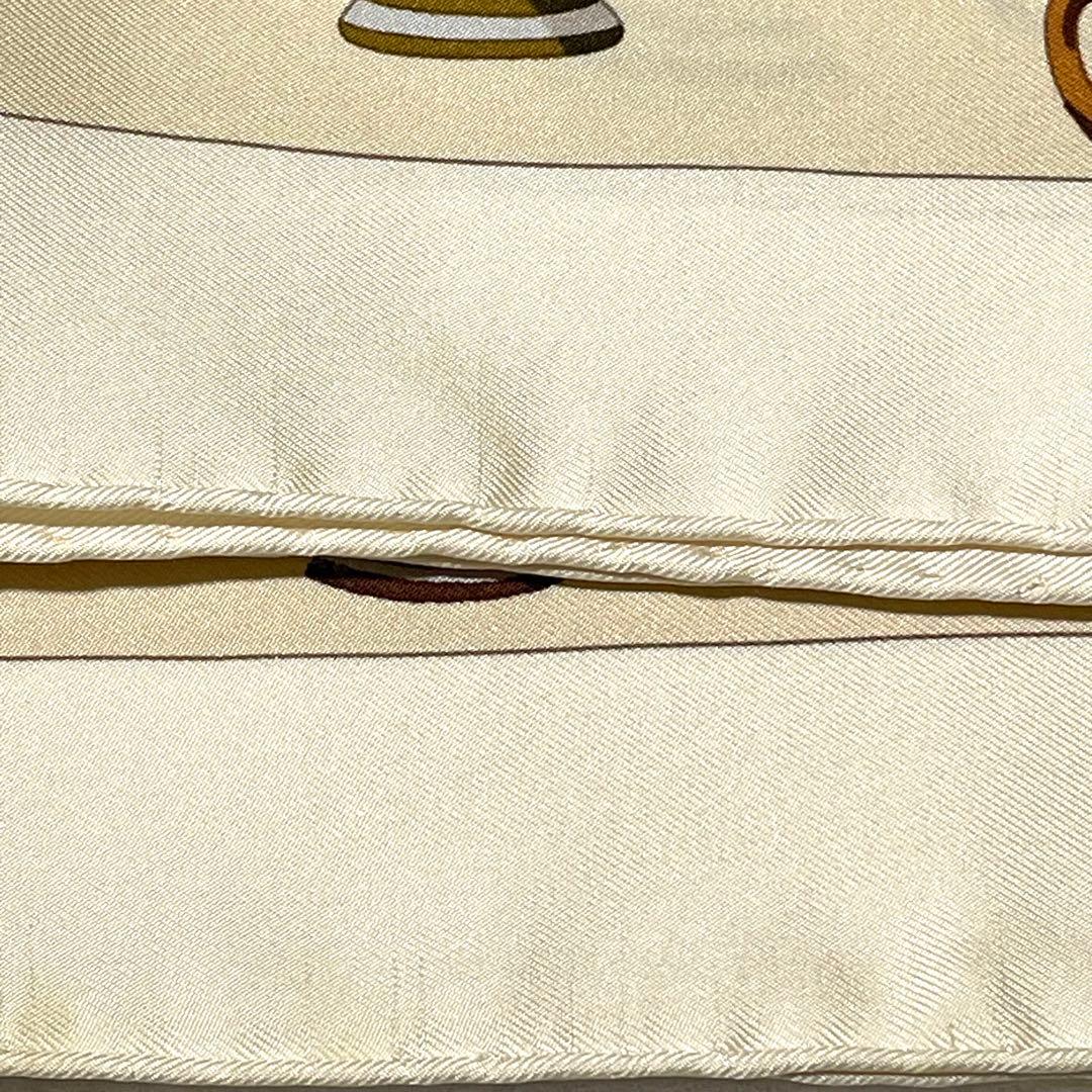 エルメス HERMES スカーフ　カレ90 「ノルマンディー海岸の魅力」