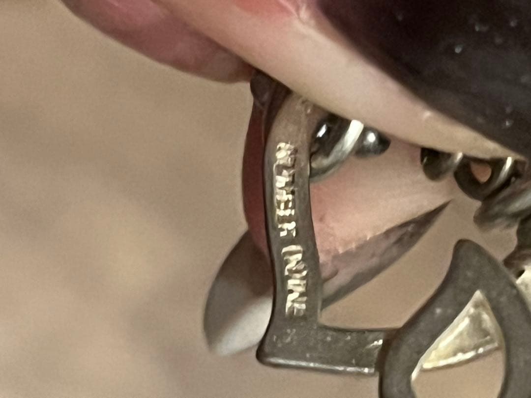 NUMBER (N)INE 03aw カート期 ハート涙 ペンダント トップ