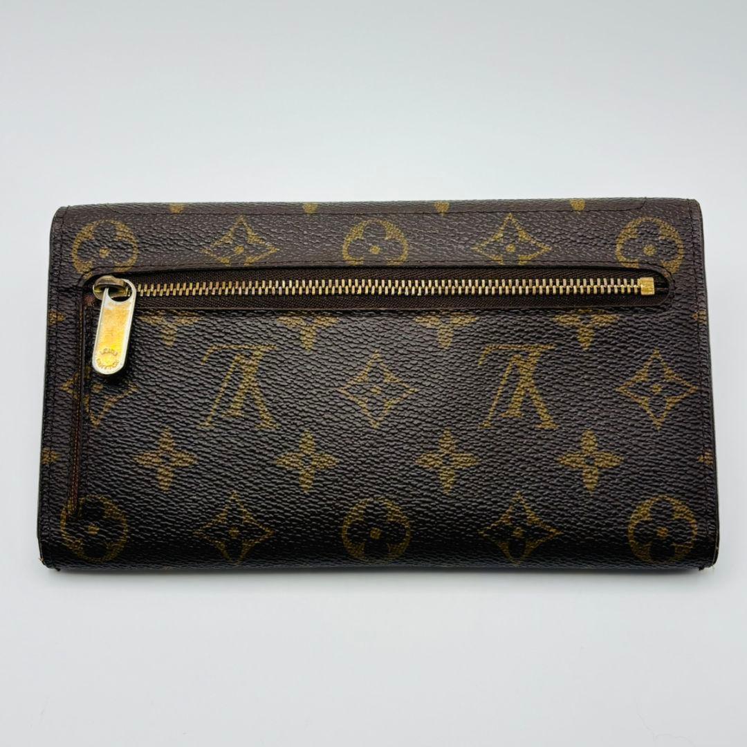 ルイヴィトン　ポルトフォイユ　三つ折り　財布　モノグラム　ウジェニ　リペア品