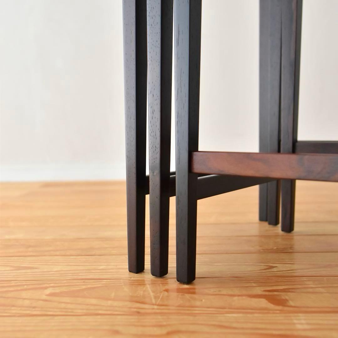 Bruksbo ノルウェー　ローズウッド　ネストテーブル