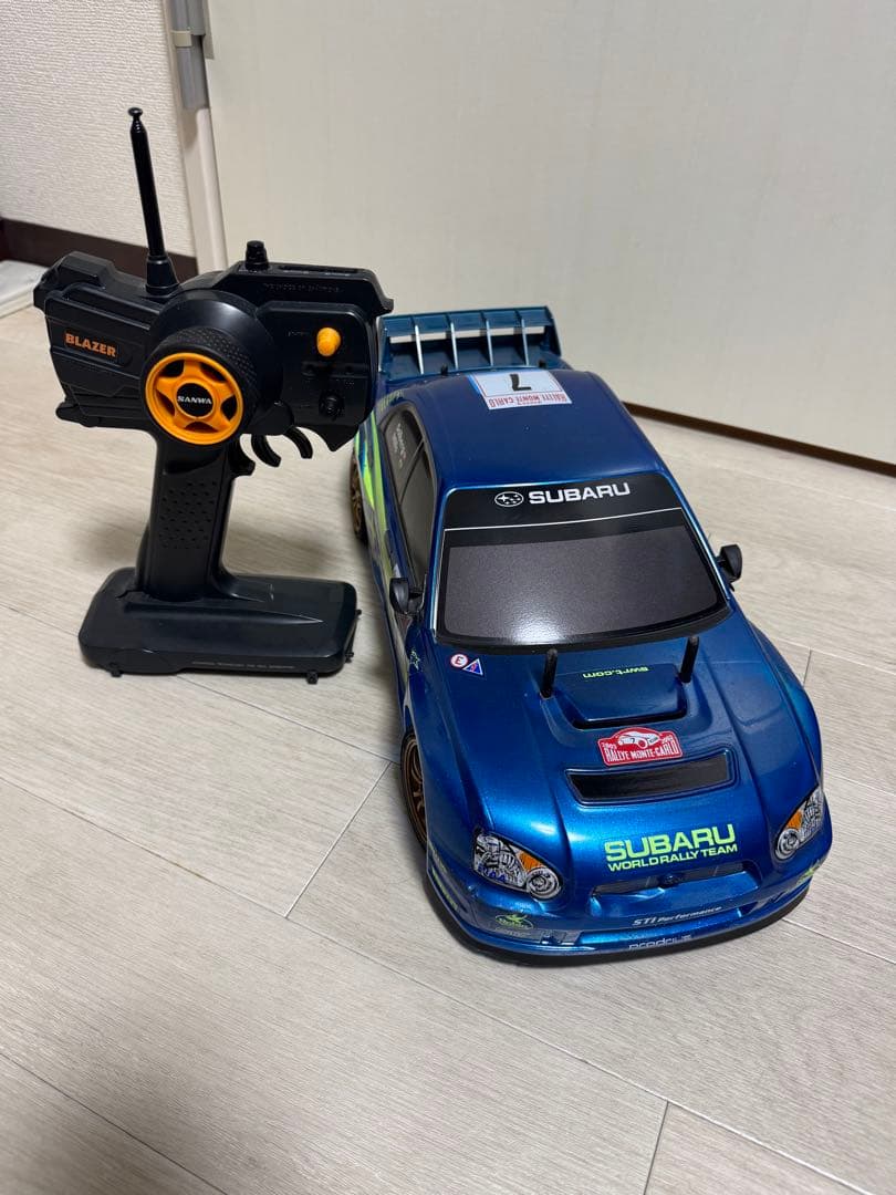 美津和タイガー タミヤ　エンジンラジコン　tg10 mk1 インプレッサ