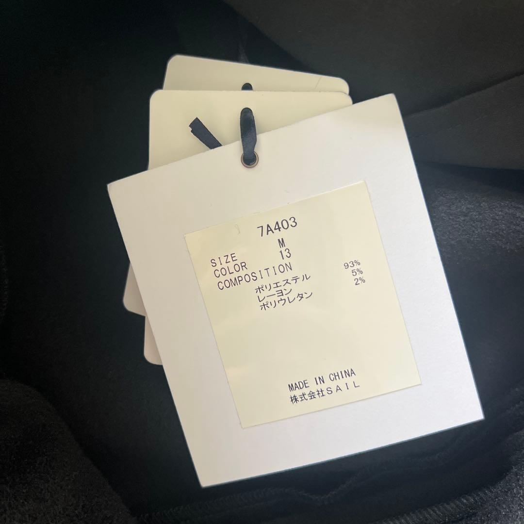 ハイウエストフレアキュロット(ブラック)Mサイズ