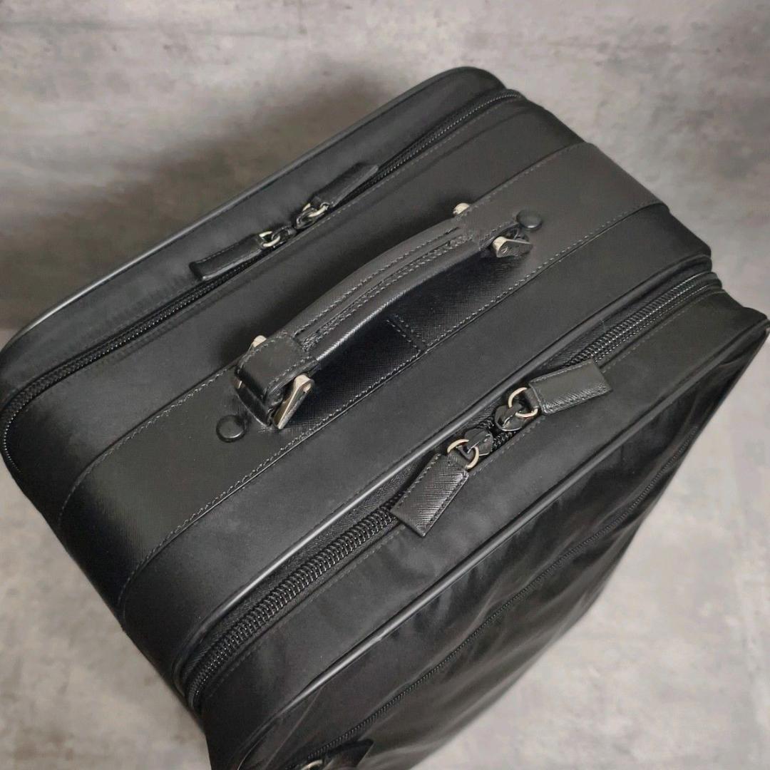 ⚫専用になります。【美品】PRADA プラダ キャリーケース 三角ロゴ ナイロン