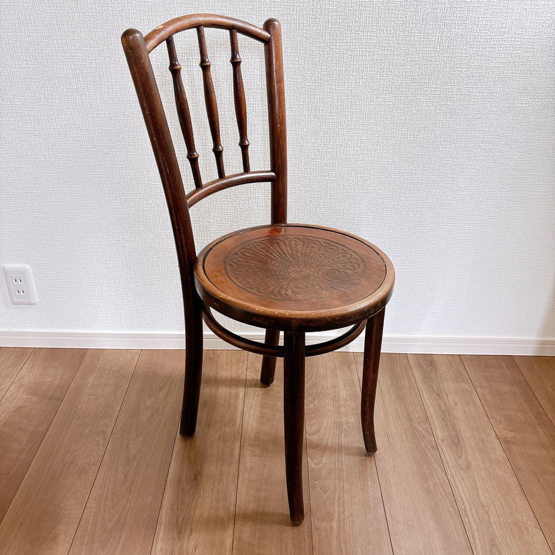 希少♡ Mundus J&J.Kohn ベントウッドチェア　木製椅子　曲木