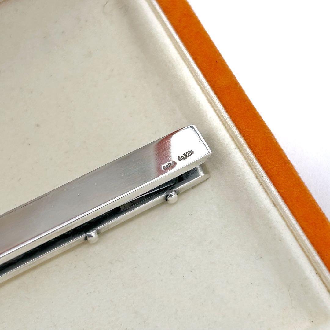 【超希少・美品】HERMES Hロゴ マネークリップ Ag925 ヴィンテージ
