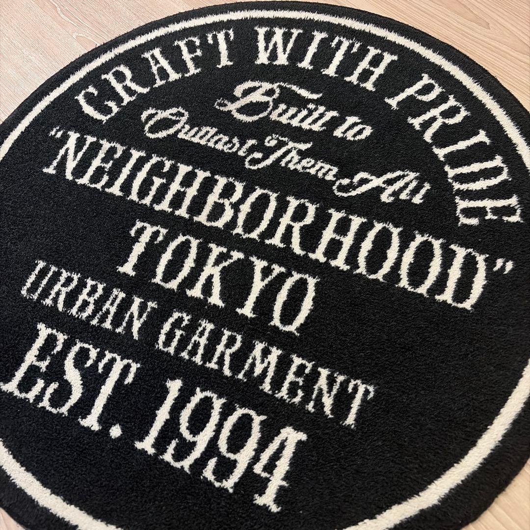 NEIGHBORHOOD 円形ラグ