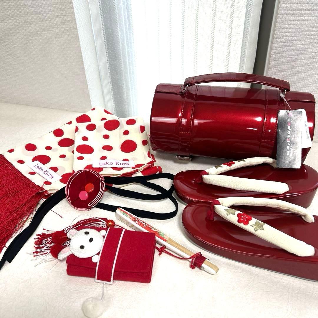 きょんちゃんNo.106 七五三　7歳 着物フルセット　　　モダンアンテナ