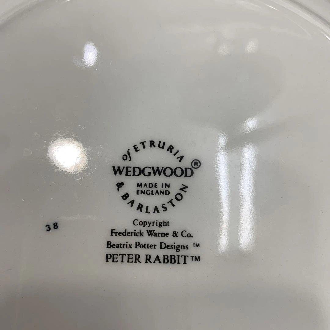 ウェッジウッド　ピーターラビットプレート大　旧刻印 英国製 5枚セット