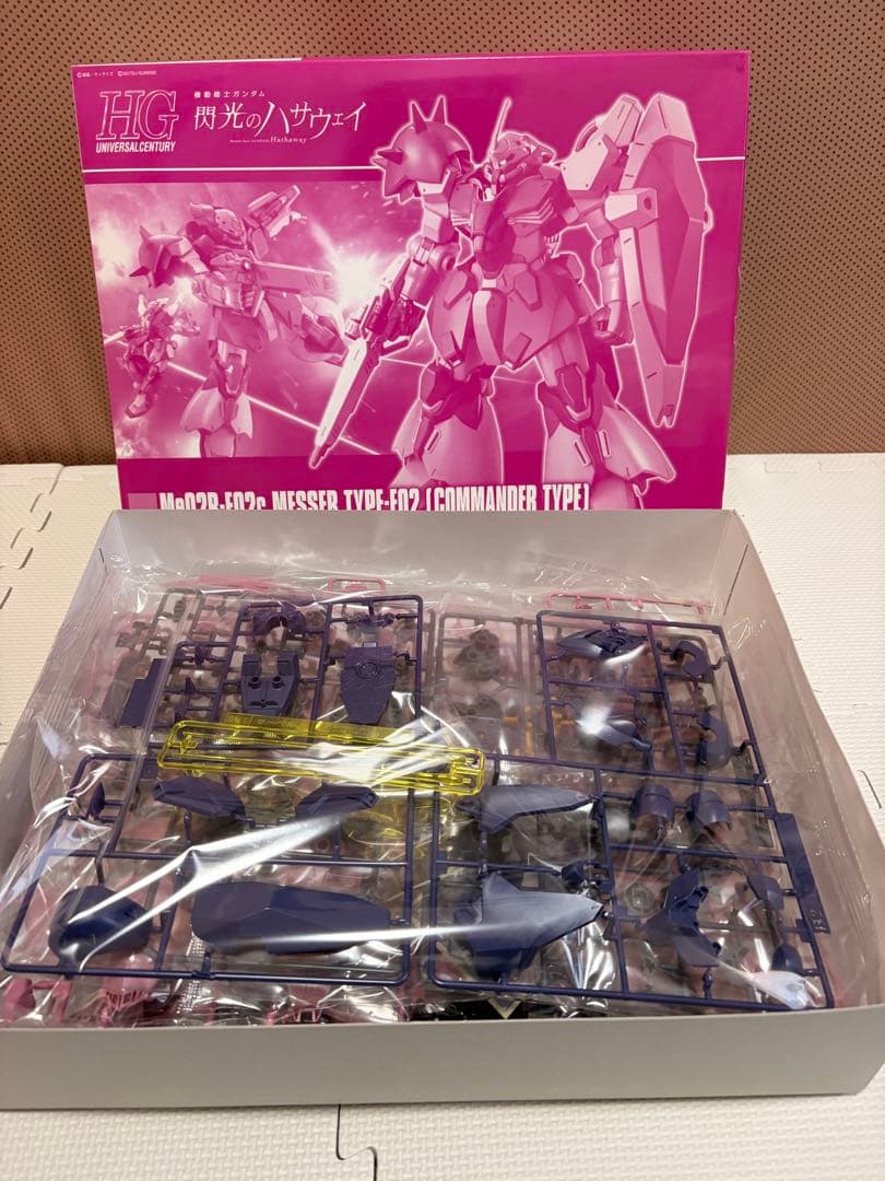 HG Ξガンダム メッサー F02型 F02型指揮官機 セット 閃光のハサウェイ