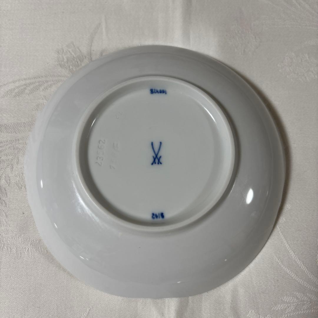 マイセン　ブルーオーキッド　プレート二種