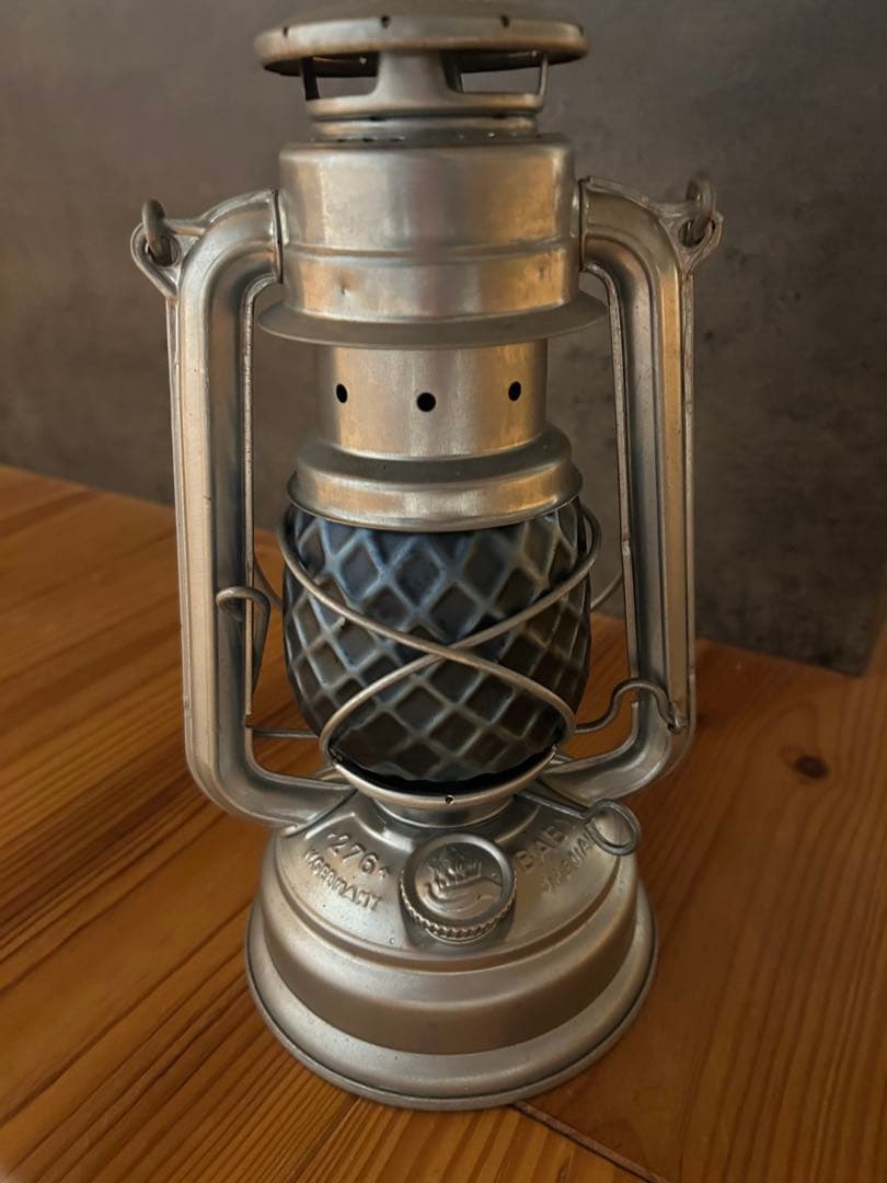 ライト・ランタン Magma Glass blue matte mirror