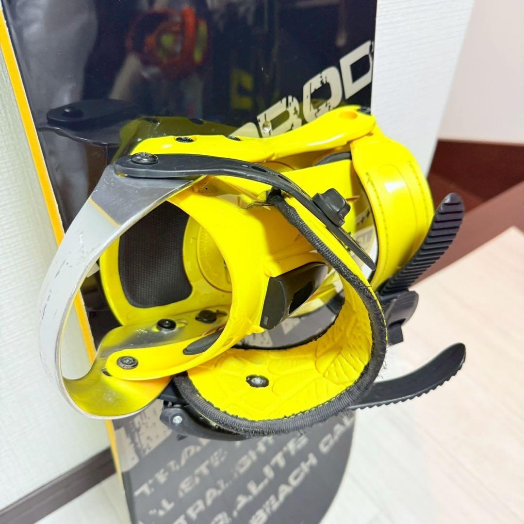 145cm スノーボード＋ビンディングXLセット ULTRALITE