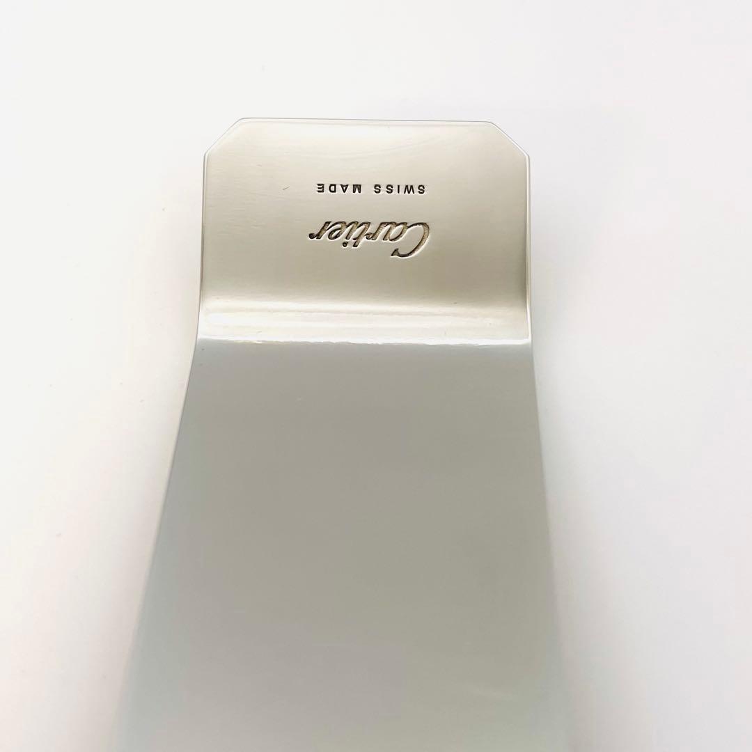美品　カルティエ マネークリップ シルバーカラー　made in swiss