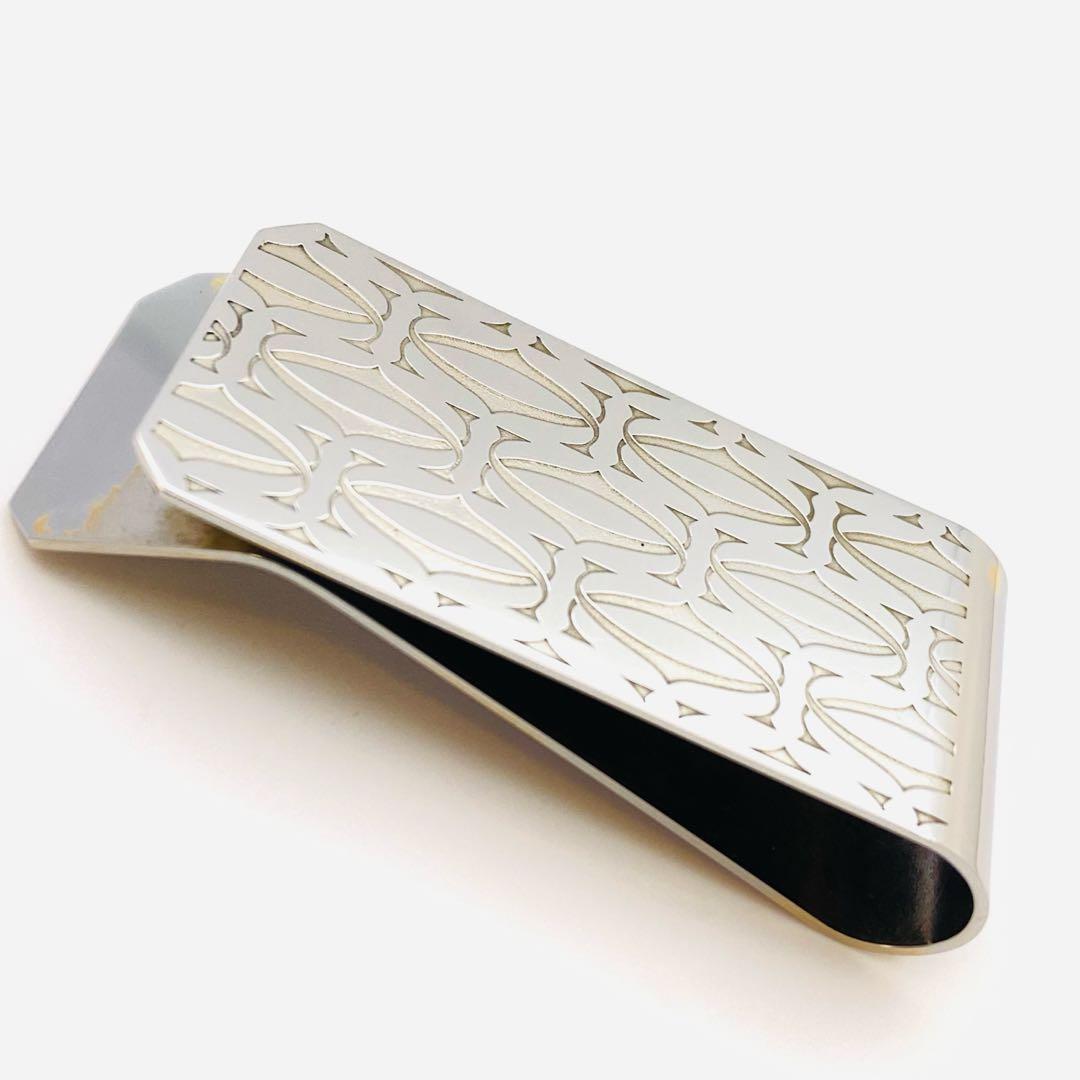 美品　カルティエ マネークリップ シルバーカラー　made in swiss