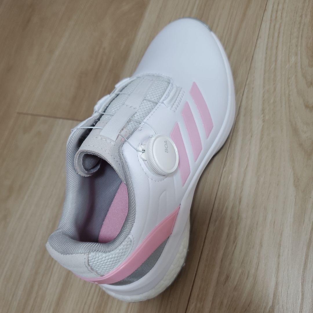 【新品・未使用】アディダス　レディースゴルフシューズ　22.5㎝