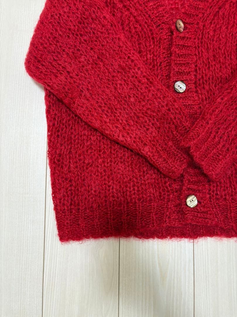 【送料無料】UNUSED Mohair cardigan